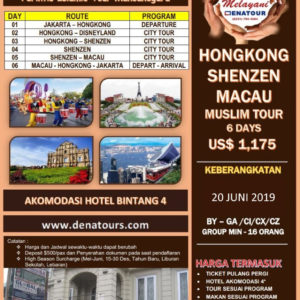 wisata halal hongkong 2019